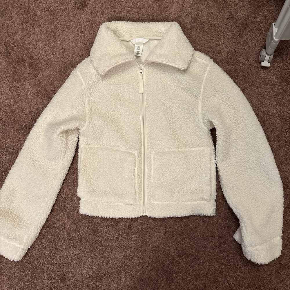 H&M Sherpa Cream Jacket